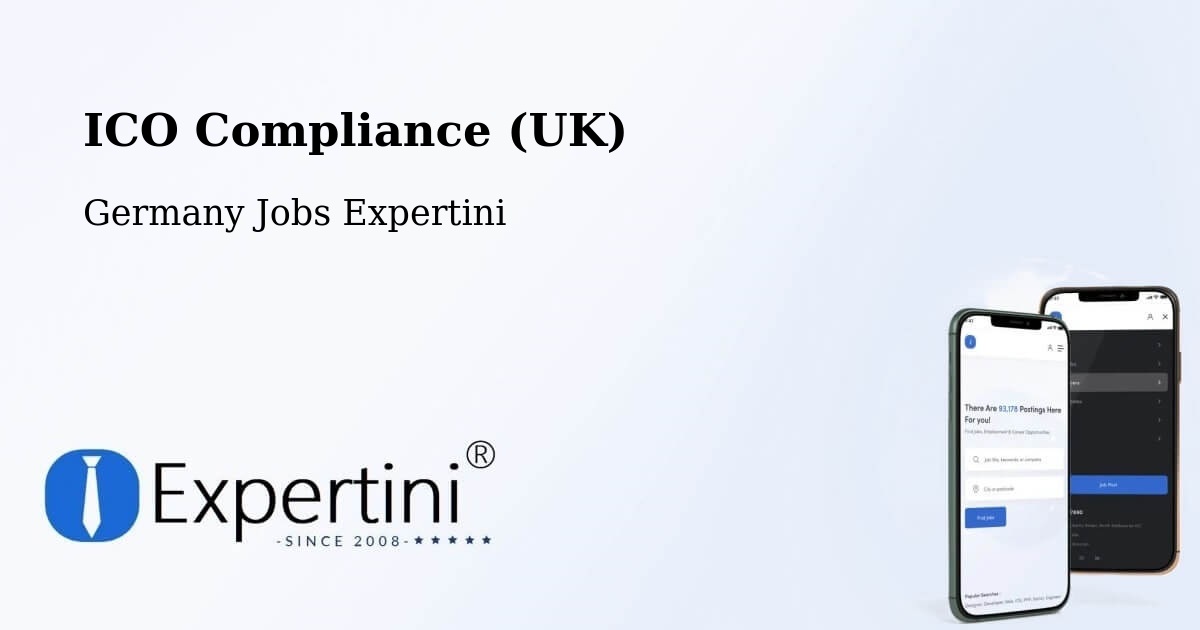 UK Data Protection & ICO Compliance – Gladenbach - Germany Jobs Expertini