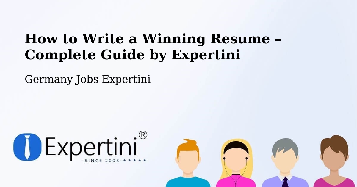 Resume Writing Guide for Job Seekers – Gladenbach - Gladenbach, Germany Jobs Expertini